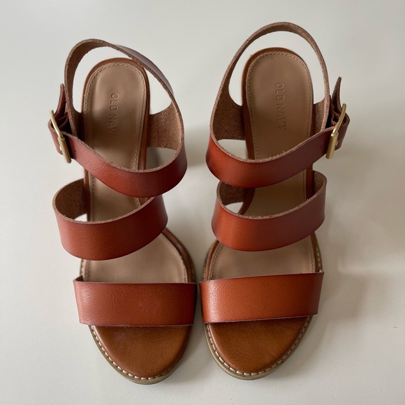 Brown chunky heel - Picture 3 of 3